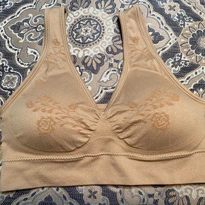 Coobie nude comfort bra, size S, NWOT